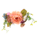 3D Fabric Craft Big Flowers 7 Heads Applique Gift DIY Straw Hat Headband Hair Accessory
