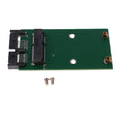 Mini PCI-E SSD MSATA to 1.8''inch Micro SATA 16Pin Riser Card Adapter Board