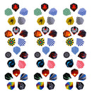 60 Pieces (3 Sets) Standard Dart Flights Professional Durable PET Plastic Darts Flights