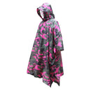 Waterproof Raincoat for Hunting Camping - Camouflage Red