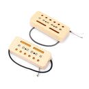 2pcs Replacement Guitar Pickup Vintage Soap Bar Cream Pickups for P-90 Electric Guitar Accessories
