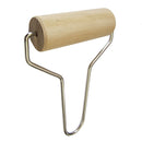 Metal Handle Non-Stick Wooden Roller Tool For Pottery Clay Painting Crafts