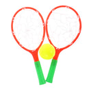 Plastic Colorful Kids Playing Tennis Ball Racket Set Children Garden Fun Outdoor Toy Yard Sport Activity Games Play Set
