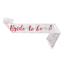 Bride To Be Satin Sash Girls Bridal Shower Hen Stag Party Fancy Dress