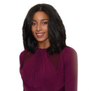 Women Black Shoulder Length Natural Curly Synthetic Hair Full Wig Heat Resistant Daily Wear /Cosplay Party