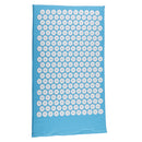 Lightweight Portable Acupressure Massage Mat for Back Pain Relief Stress Muscle Relaxing Blood Circulation Improve Mat Blue