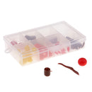 73pcs Imitation Carp Baits Box Set Fishing Tackle Corn Maggots Flake Pellets