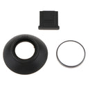 Camera Eyecup Viewfinder Eyepiece + Hot Shoe Cover for Nikon D850/D500 - Used to Protect Your Camera from Dust or Other Dirts