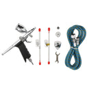 3 Cups Multi-Purpose Gravity Dual-Action Paint Spray Gun Trigger Airbrush