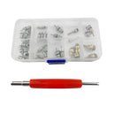 33pcs A/C AC Air Conditioning Valve Core Set R134A for Car