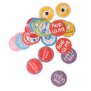 Pack of 24 Paper Happy Birthday Cupcake Cards Cake Topper Party Decoration