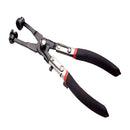 Universal 9'' Steel Auto Repair Tool Swivel Flat Band Hose Clamp Pliers Clamping Tool