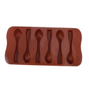 Silicone Fondant Cake Sugarcraft Decorating Mould Baking Tools Spoon Shape
