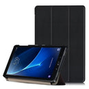 Ultra Thin Folio Stand Leather Case Smart Cover for Samsung P580 10.1'' -Black