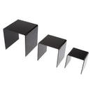 3Pcs Acrylic Polish Rack Tabletop Display Shelves Organizer for Essential Oil Cosmetic Dropper Bottle
