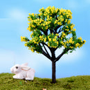 Pack of 5PCS Micro Landscape Decorations Mini Resin Ornament Garden DIY Tree Statue Home Garden Outdoor Decor Accessory