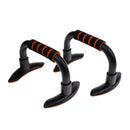 1 Pair Push Up Stands Rack Home Fitness Equipment Anti Slip Chest Training Equipment Steel I-shaped Push Up Bracket Fitness