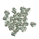 30pcs Tibet Silver Heart Shape Pendants " Grandmother " Charms Wedding Party DIY Jewellery