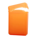Plastic Protective Case Cover Compatible FOR USB 3.5'' SATA/IDE Hard Drive Disk Case Enclosure Orange
