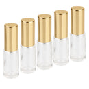 5 Tiny Small GLASS Atomizer Spray Bottle ENSSENTIAL OIL Perfume Mist Sprayer