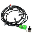 Micro Spray Drip Irrigation Plant Self Watering Garden Hose Kit for Balcony Cooling Watering Greenhouse