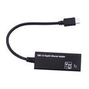USB-C USB 3.1 Type C to USB HUB With RJ45 Lan Adapter For Apple 12'' Macbook Air
