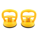 2 Pcs LCD Screen Opening Heavy Duty Remover Sucker Pull Suction Cup For iMac iPhone iPad iPod Samsung, Samsung Tab Yellow