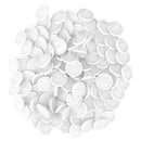 100 Pieces Scientific Disposable 25mm Lab Driven Filters Membrane 0.45um, White