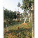 Bronze Metal Chape Church Bells Wind Chime Outdoor Garden Hanging Sailing