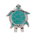 1 Piece Golf Hat Clip Ball Marker Cap Clip Stylish Golf Gift Durable Tortoise Pattern