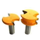 1/4" Diameter 1/2" Shank Flute And Bead Router Bit Woodworking Cutting Tools