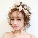 Elegant Leaf Flower Tiara Princess Crown Wedding Bridal Headband Diamante