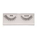 Women Pro Fashionable Eye Makeup Beauty Party Charms 1 Pair Black Handmade Natural Artificial Eyelashes Eye Extensions - 2