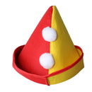 Clown Top Hat Polka Dot Rainbow Circus Magician Cap Halloween Costume Fancy Dress Fun Party Decoration