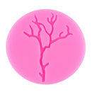 Non-Sticky Durable 3D Flower Silicone Cake Salad Chocolate Mold Fondant Mould Decorating Baking Tool Branch Pattern Charms