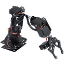 Deluxe DIY 6 Degree of Freedom Robotic Arm Circuit Kits for Arduino Learn & Teach Students Study