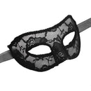 Adjustable Translucent Mask For Women Masquerade Ball Halloween Party Props Supplies Black