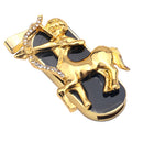 16GB Crystal Zodiac Model Swivel USB2.0 Flash Drive Memory Stick U-Disk