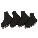 4pcs/set Replacement Walking Stick Trekking Hiking Pole Rubber Ferrule Ends