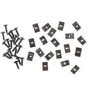 20x Motorcycle Scooter ATV Metal Fastener Rivet Retainers Screws And Clips