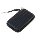Anti-shock Carry Travel Storage Case Bag for 2.5 External HDD/Headset/ Cable Blue