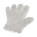 100 Pieces Large Clear Disposable Plastic High Density Polyethylene Gloves