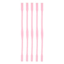 Kids Children Silicone Non-Slip Eyeglasses Sunglasses Strap Band Cord Holder Pack Of 5PCS Pink
