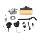 Carburetor Air Filter Fuel Oil Cap Hose Tube Tune Up Kit for Stihl 021 023 025 MS210 MS230 MS250 Chainsaw WT286