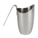 Small Milk Creamer Pitcher Stainless Steel Coffee Tea Creamer Pitcher, Kitchen Restaurant Serving Pitcher Jug for Milk Sugar Sauce Cream and More