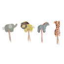 24 Pieces Zoo Animal Cupcake Picks Cake Toppers Party Favors Decoration