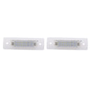 1 Pair White LED License Number Plate Light Lamp For Porsche 964 911 968 996