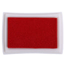 Ink Pad Korea Stationery DIY Craft For Paper Fabric Wood Red