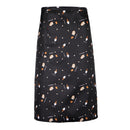 Unisex Chef Works Bistro Apron Ice Cream Prints Waist Tie Apron With Pocket
