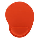 Ergonomic Rest Support Mouse Game Pad Gel Funny for Desktop NoteBook Orange